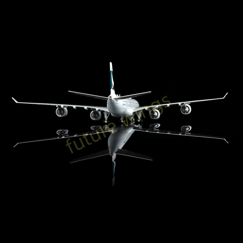 1:400 YY Wings  Cathay Pacific A340-600 B-HQB/B-HQC Aircraft Model+Free Tractor