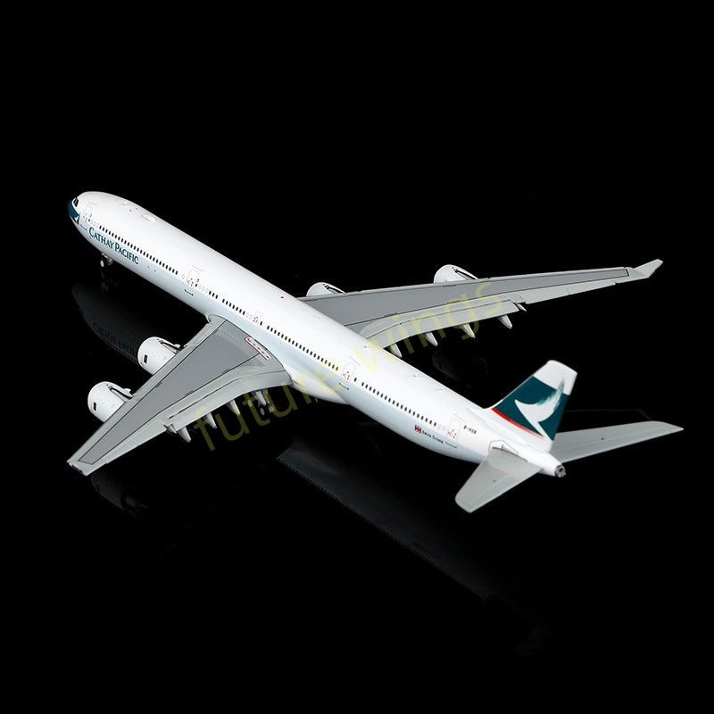 1:400 YY Wings  Cathay Pacific A340-600 B-HQB/B-HQC Aircraft Model+Free Tractor
