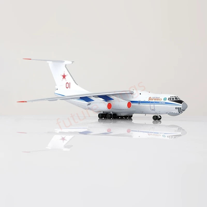 1:200 SQ Wings Russian Air Force Ilyushin IL-76MD Red 01 Diecast Aircraft Model