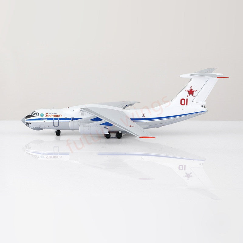 1:200 SQ Wings Russian Air Force Ilyushin IL-76MD Red 01 Diecast Aircraft Model