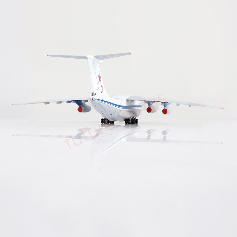 1:200 SQ Wings Russian Air Force Ilyushin IL-76MD Red 01 Diecast Aircraft Model