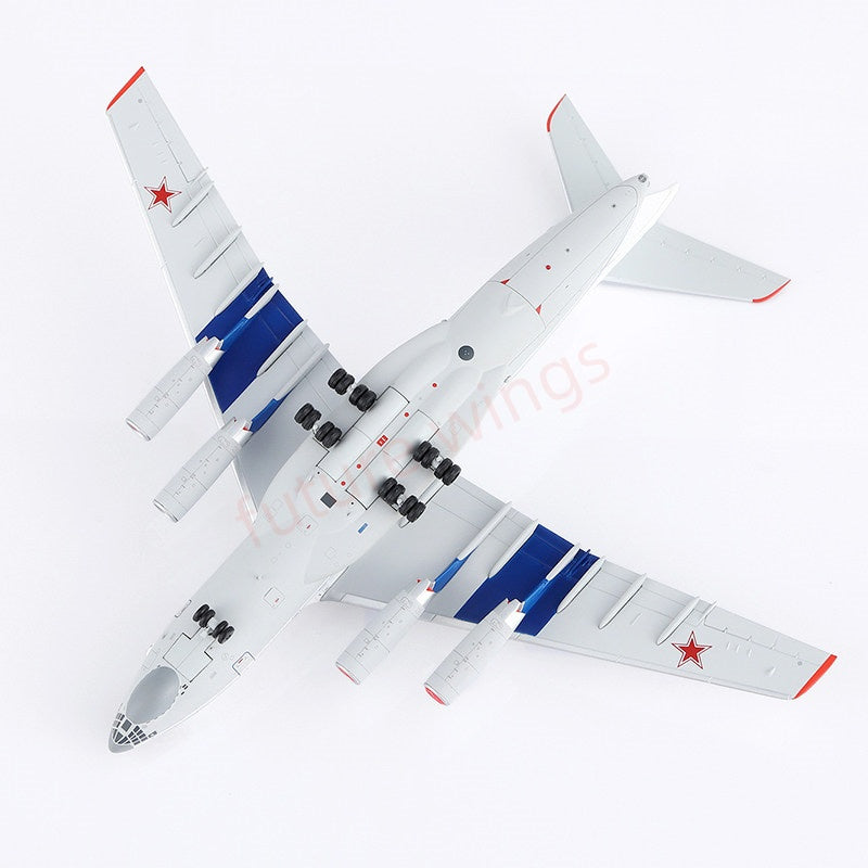 1:200 SQ Wings Russian Air Force Ilyushin IL-76MD Red 01 Diecast Aircraft Model