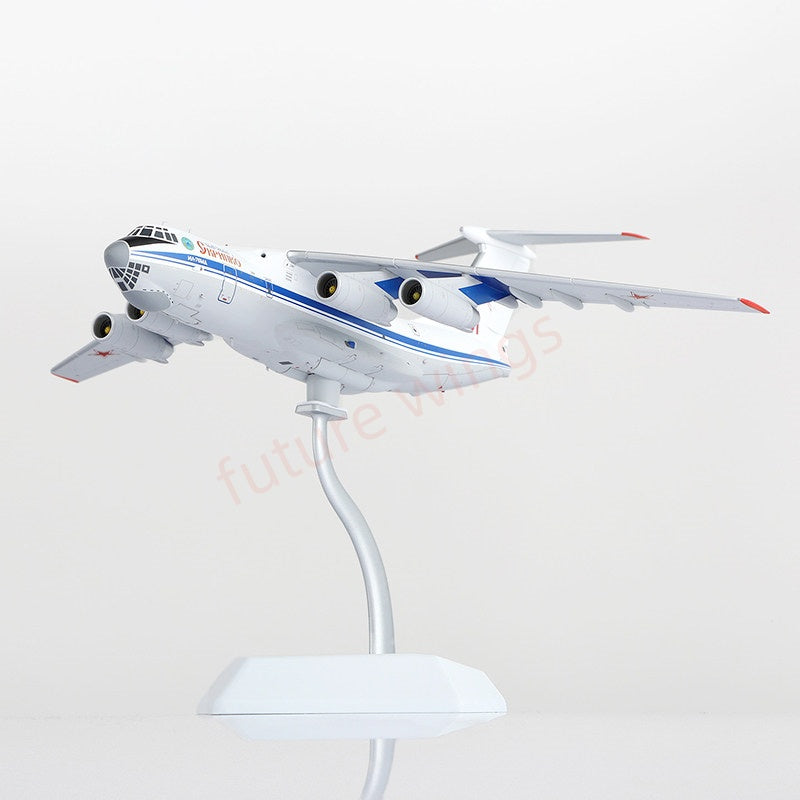 1:200 SQ Wings Russian Air Force Ilyushin IL-76MD Red 01 Diecast Aircraft Model