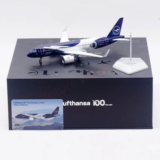1:200 SQ Wings Lufthansa Airlines A320neo D-AIND"100Years"Diecast Aircraft Model