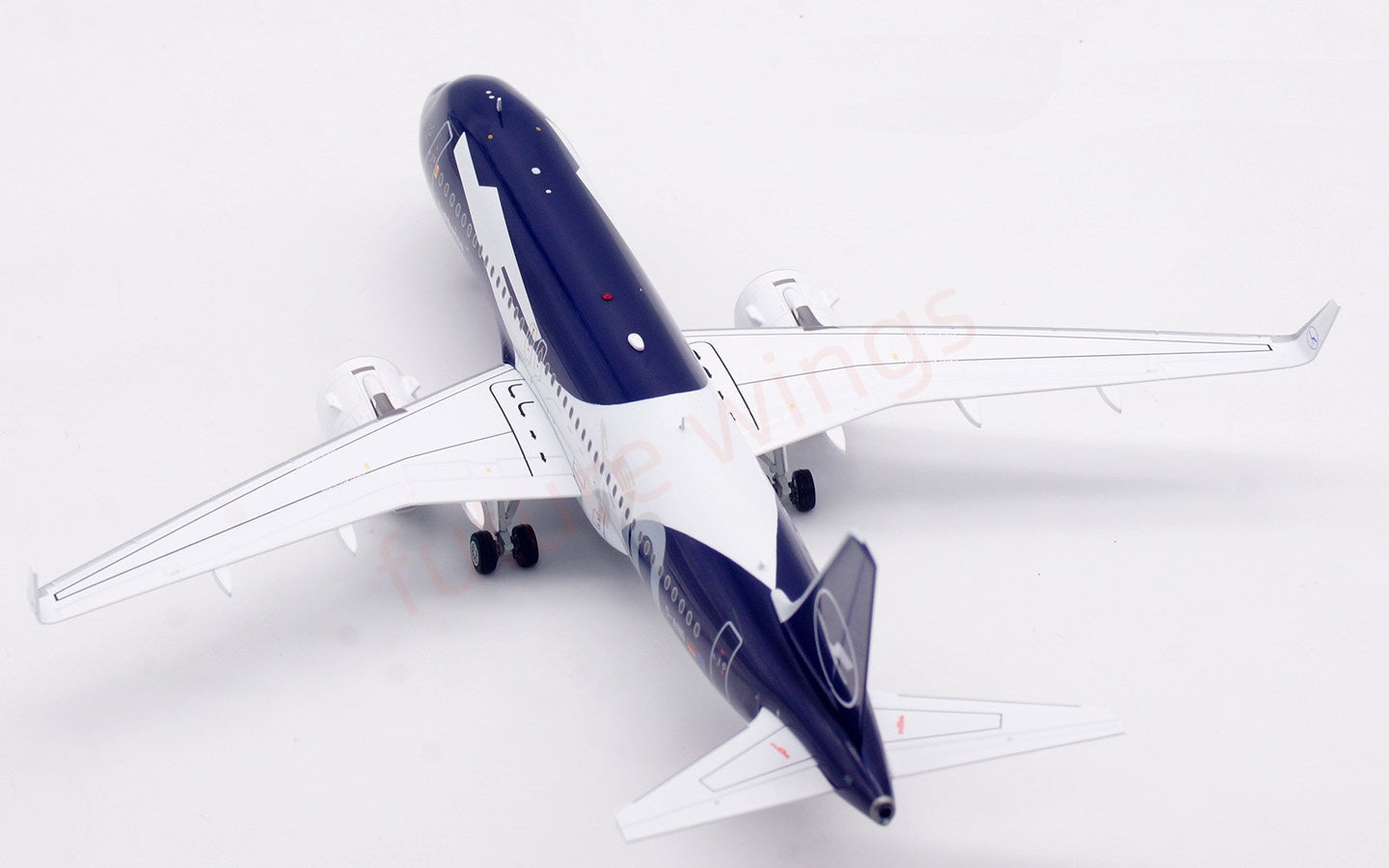 1:200 SQ Wings Lufthansa Airlines A320neo D-AIND"100Years"Diecast Aircraft Model