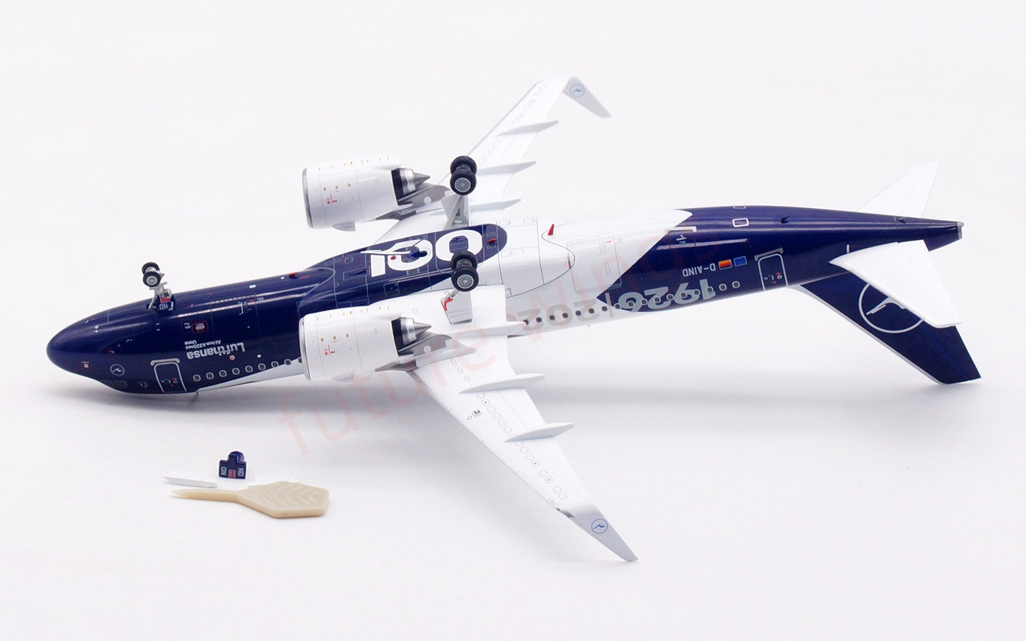 1:200 SQ Wings Lufthansa Airlines A320neo D-AIND"100Years"Diecast Aircraft Model