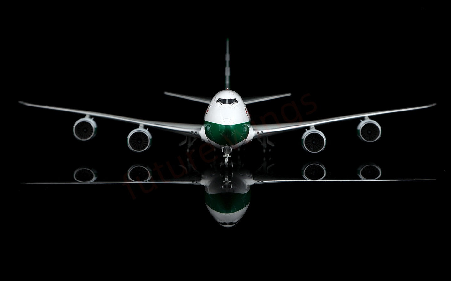 1:200 SQ Wings Cathay Pacific B747-8F B-LJE “80Years” Diecast Aircraft Model