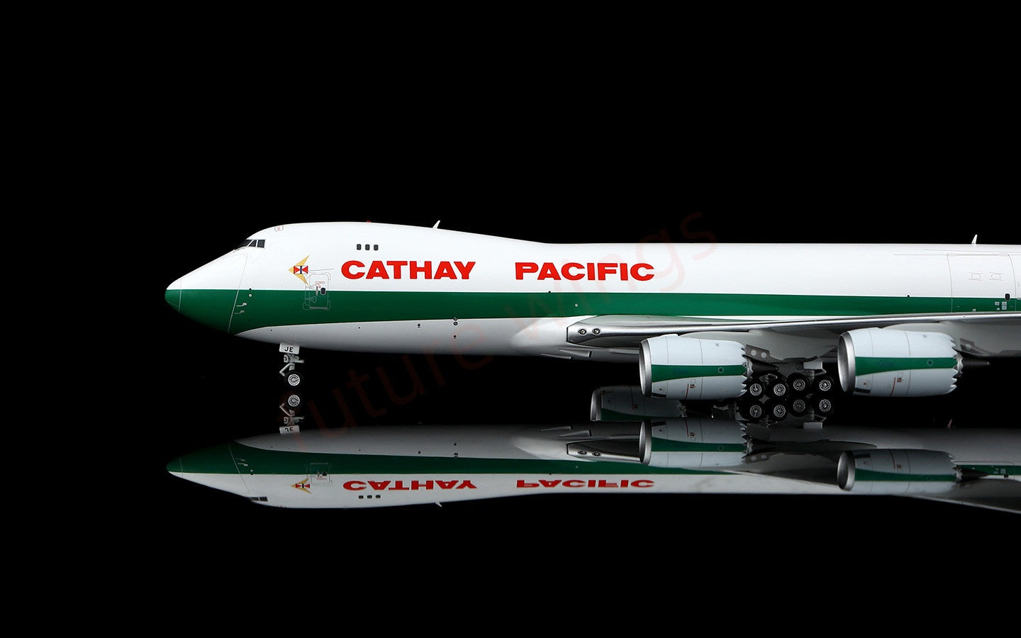 1:200 SQ Wings Cathay Pacific B747-8F B-LJE “80Years” Diecast Aircraft Model