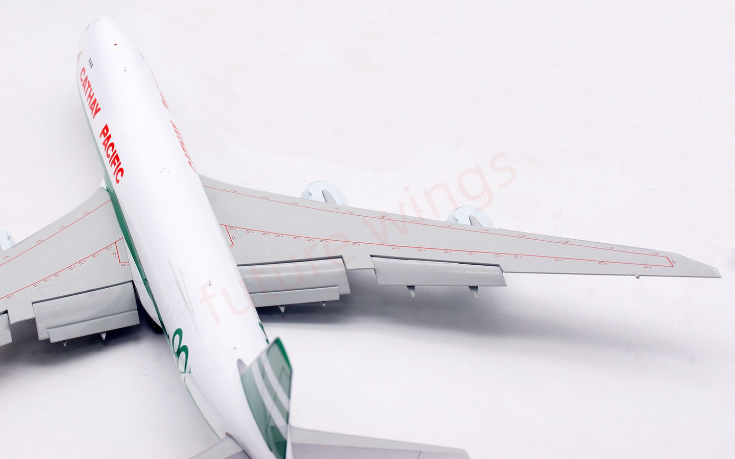 1:200 SQ Wings Cathay Pacific B747-8F B-LJE “80Years” Diecast Aircraft Model