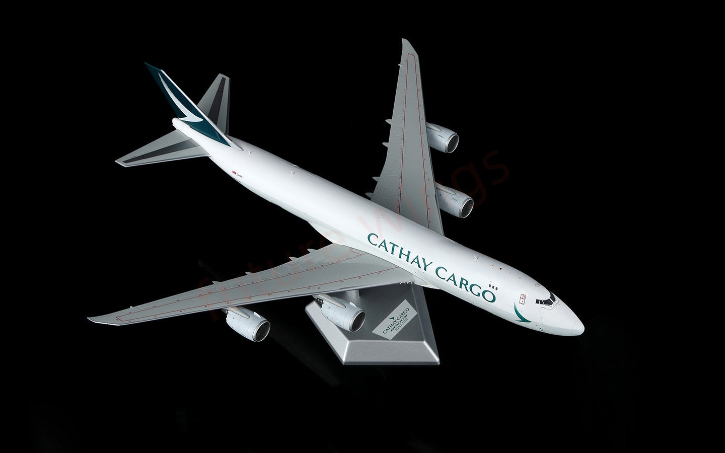 1:200 SQ Wings Cathay Pacific Cargo B747-8F B-LJN Diecast Aircraft Model