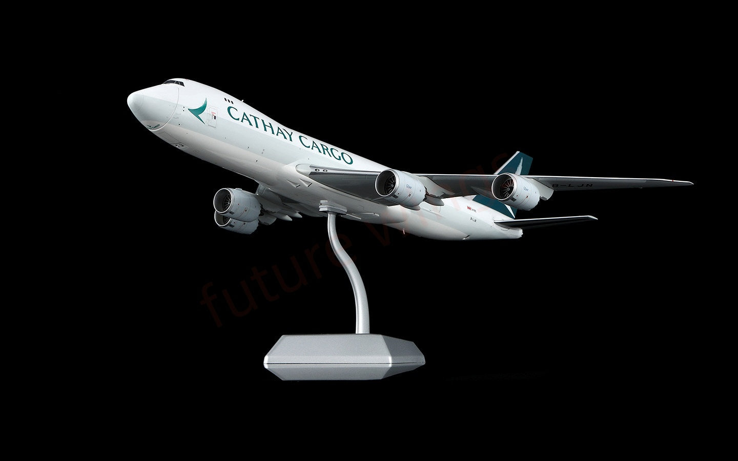 1:200 SQ Wings Cathay Pacific Cargo B747-8F B-LJN Diecast Aircraft Model