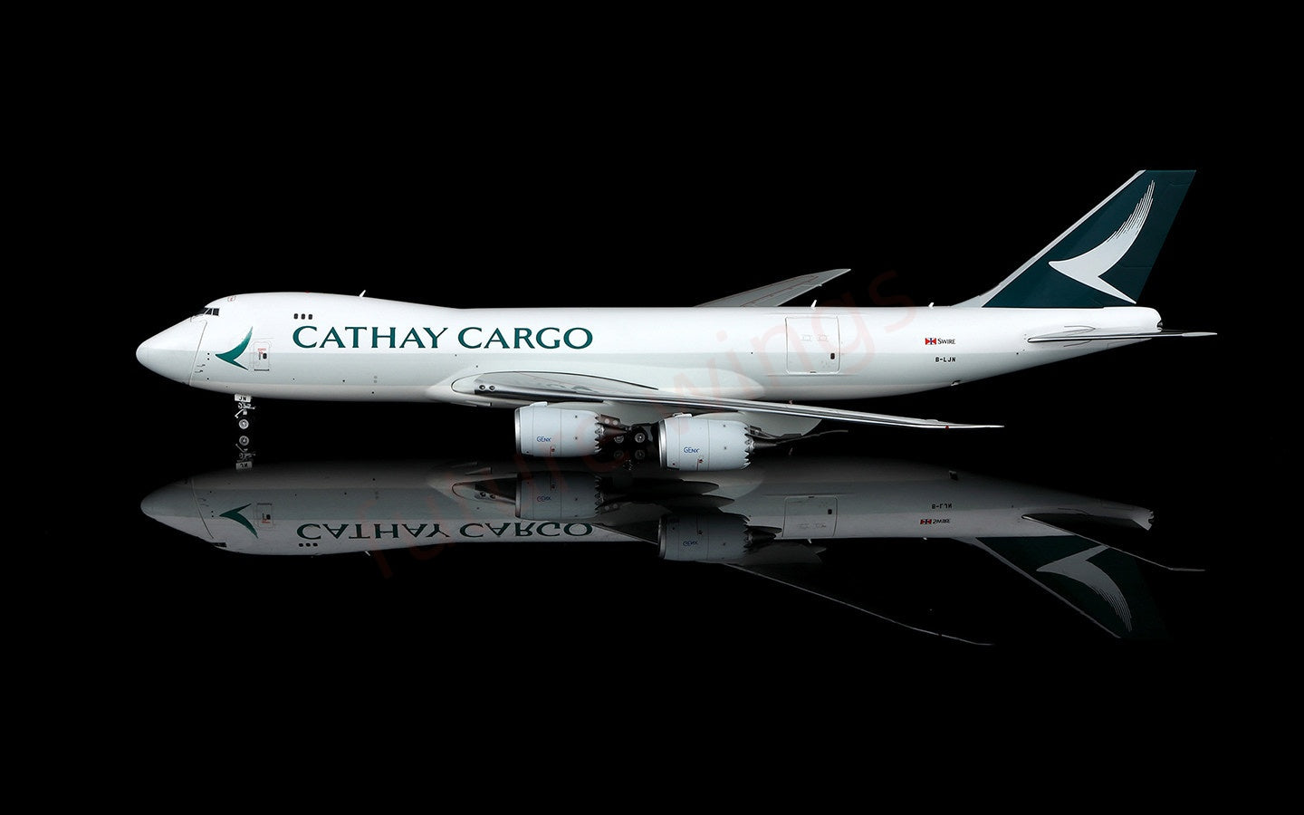 1:200 SQ Wings Cathay Pacific Cargo B747-8F B-LJN Diecast Aircraft Model