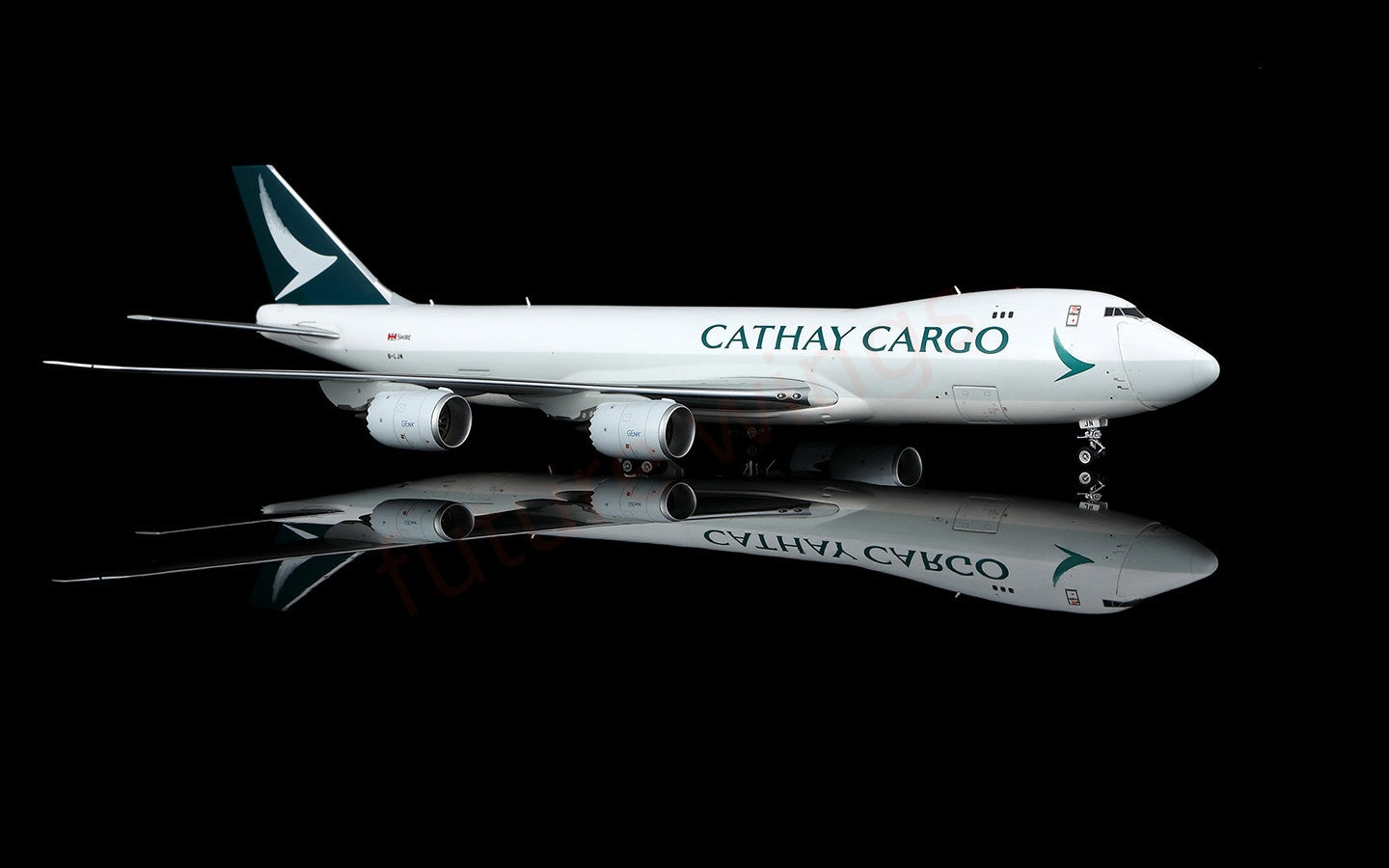 1:200 SQ Wings Cathay Pacific Cargo B747-8F B-LJN Diecast Aircraft Model