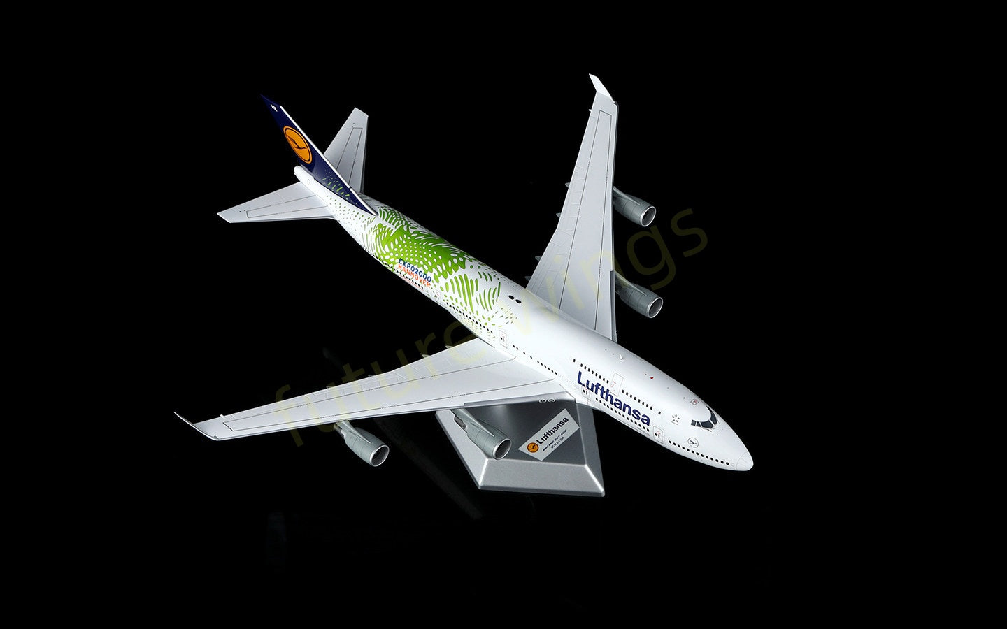 1:200 SQ Wings Lufthansa Airlines B747-400 D-ABVK Diecast Aircraft Model