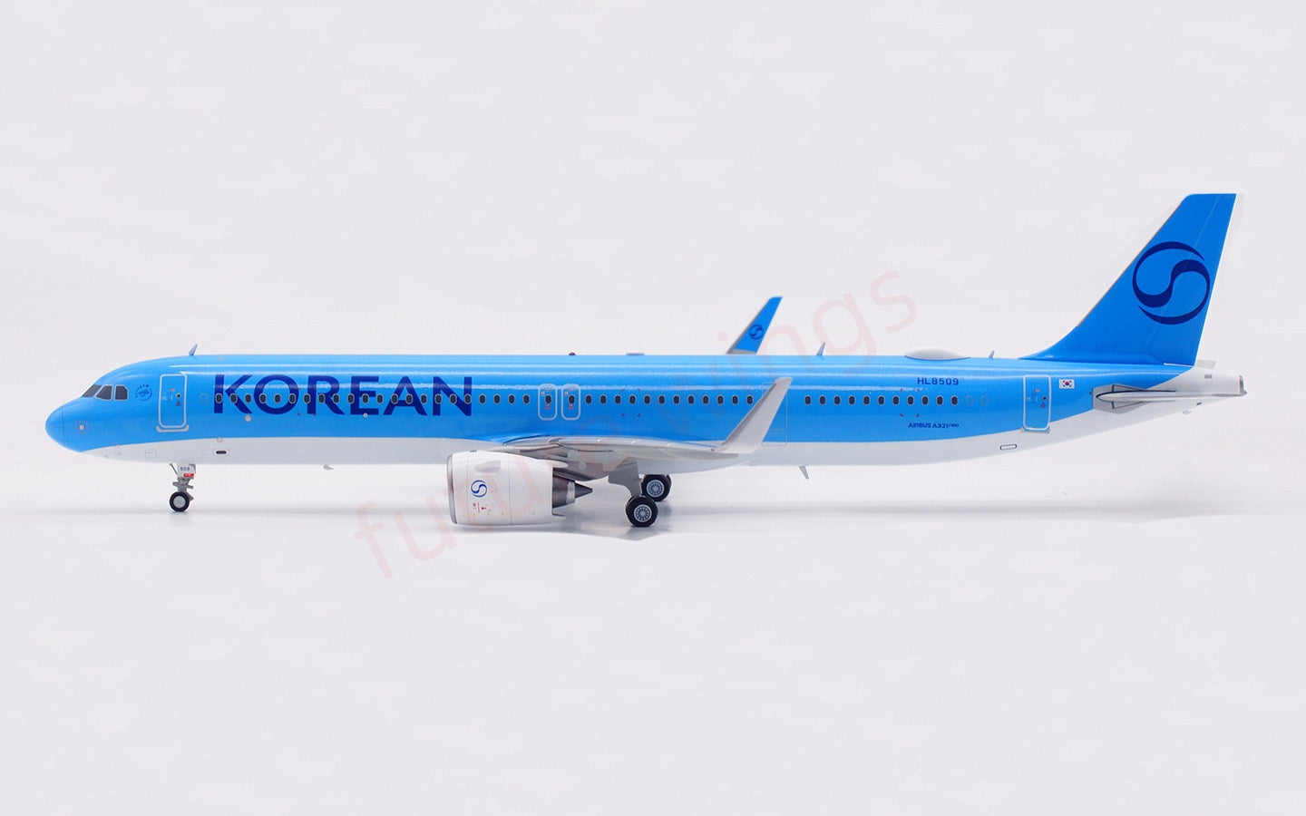 1:200 SQ Wings Korean Air A321 HL8509 Diecast Aircraft Model