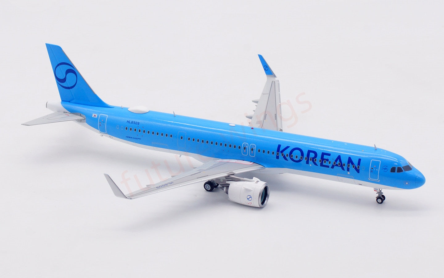 1:200 SQ Wings Korean Air A321 HL8509 Diecast Aircraft Model