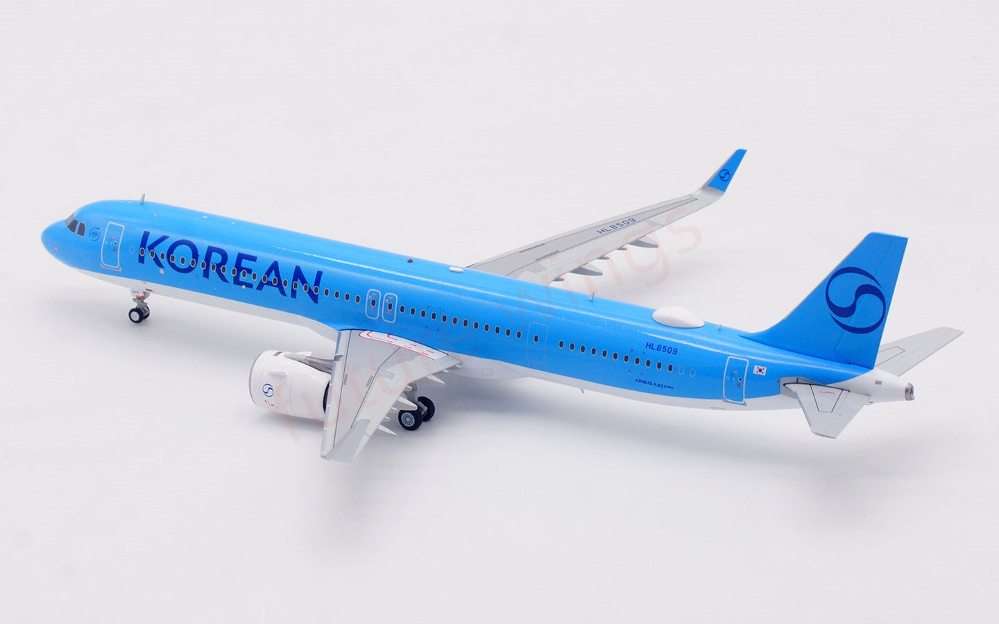 1:200 SQ Wings Korean Air A321 HL8509 Diecast Aircraft Model