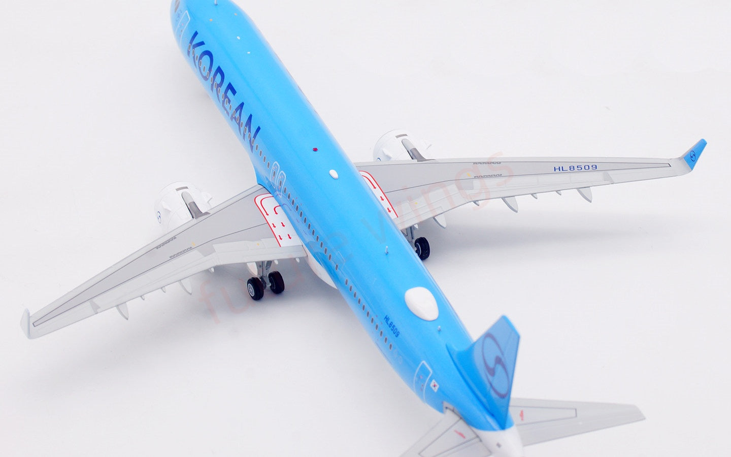 1:200 SQ Wings Korean Air A321 HL8509 Diecast Aircraft Model