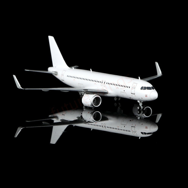 1:400 HX Models Airbus A321neo Blank Aircraft Model+Free Tractor