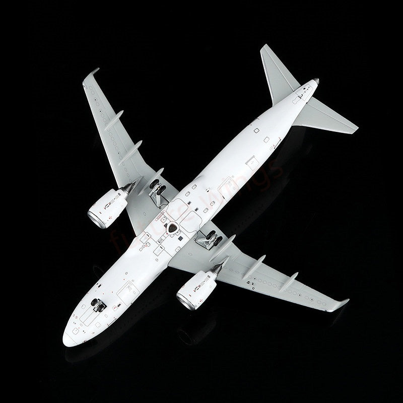 1:400 HX Models Airbus A321neo Blank Aircraft Model+Free Tractor