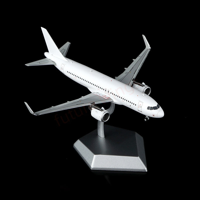 1:400 HX Models Airbus A321neo Blank Aircraft Model+Free Tractor