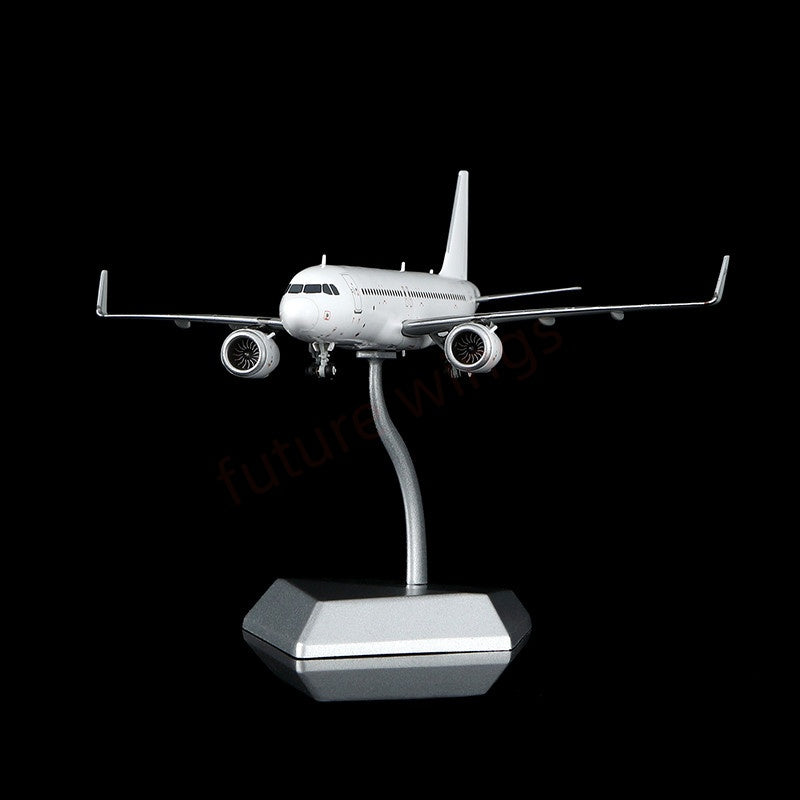 1:400 HX Models Airbus A321neo Blank Aircraft Model+Free Tractor