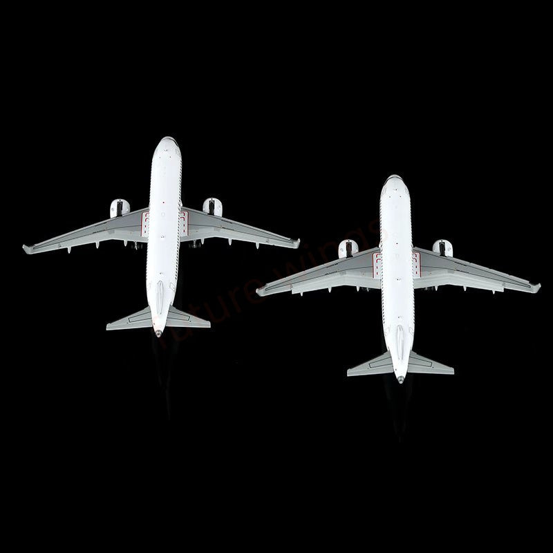 1:400 HX Models Airbus A321neo Blank Aircraft Model+Free Tractor