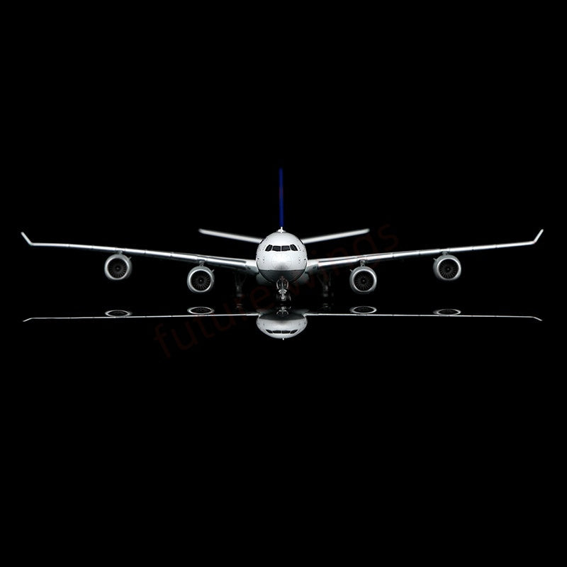 1:400 YY Wings Lufthansa Airlines A340-600 D-AIHZ D-AIHX Aircraft Model +Free Tractor