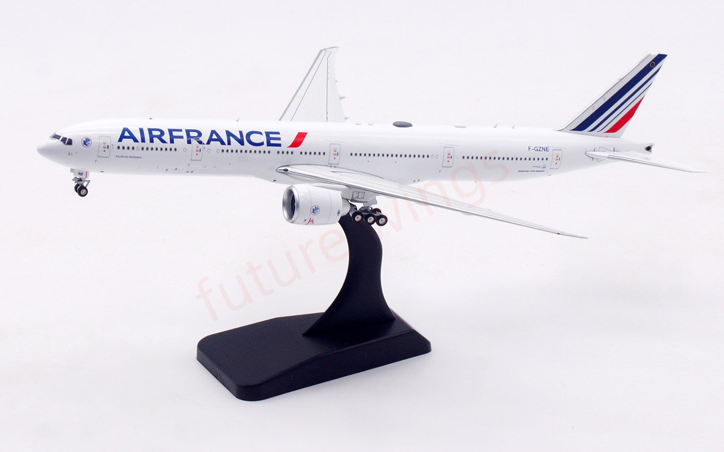 1:400 Aviation400 Air France B777-300ER F-GZNE Aircraft Model Free Tractor+Stand