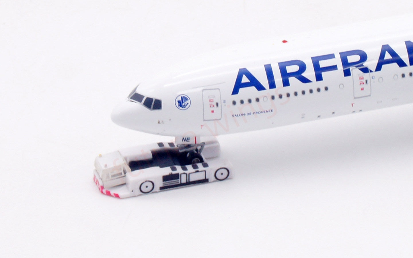 1:400 Aviation400 Air France B777-300ER F-GZNE Aircraft Model Free Tractor+Stand