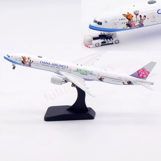 1:400 Aviation400 China Airlines B777-300ER B-18055 Free Tractor+Stand