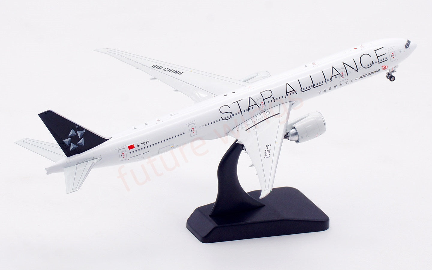 1:400 Aviation400 Air China B777-300ER B-2032 "Star Alliance"Free Tractor+Stand