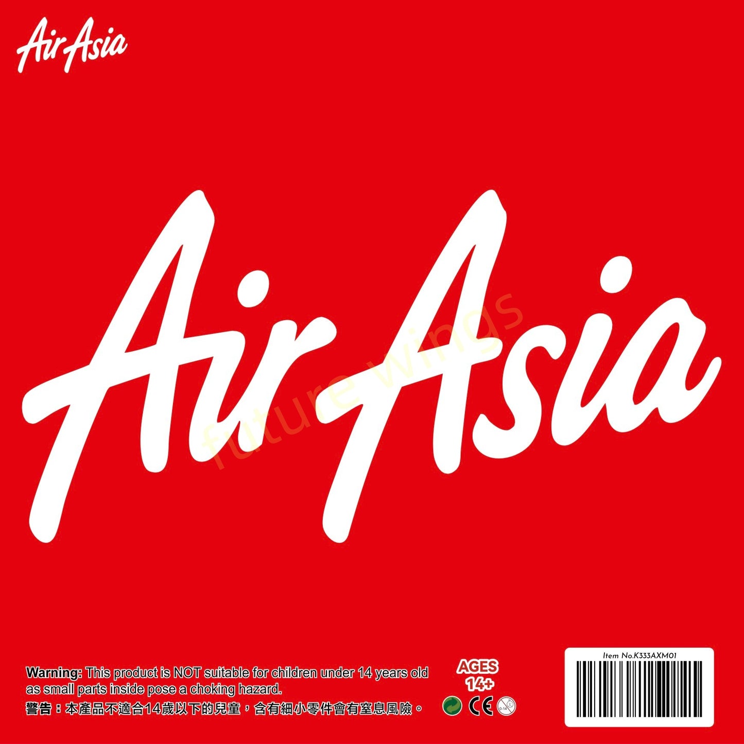 1:400 Kylin Models AirAsia A330-343 9M-XXV Aircraft Model+Free Tractor