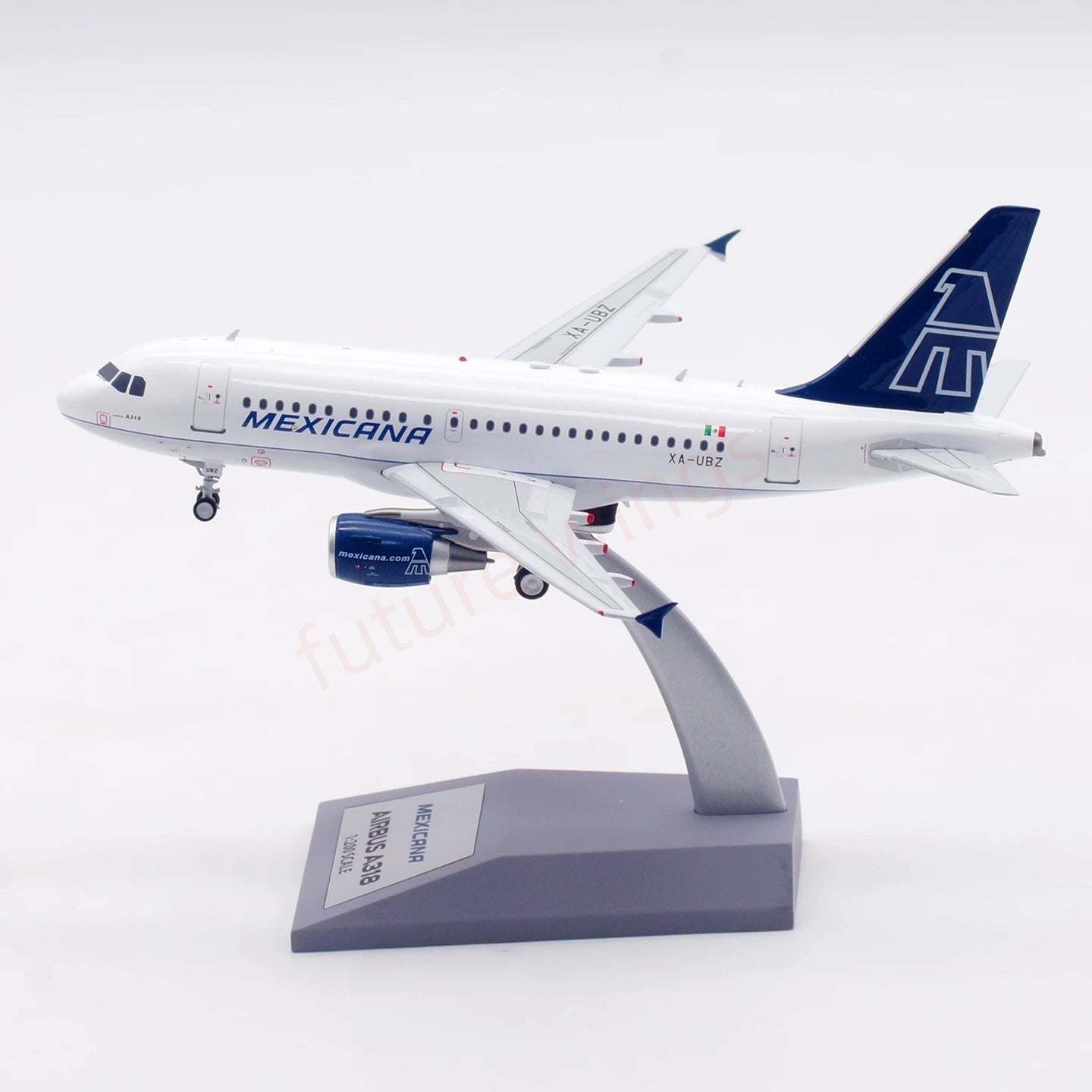 1:200 InFlight200 Mexicana A318 XA-UBZ Diecast Aircraft Model