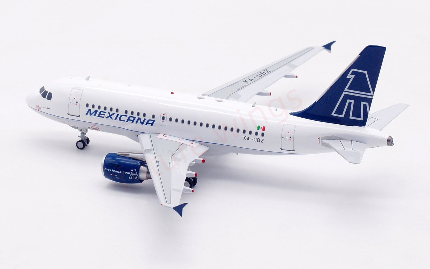 1:200 InFlight200 Mexicana A318 XA-UBZ Diecast Aircraft Model
