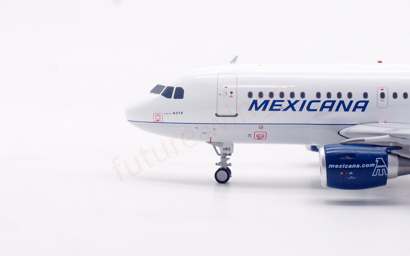 1:200 InFlight200 Mexicana A318 XA-UBZ Diecast Aircraft Model