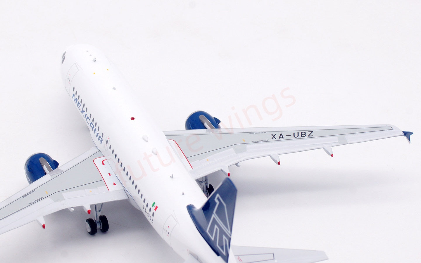 1:200 InFlight200 Mexicana A318 XA-UBZ Diecast Aircraft Model