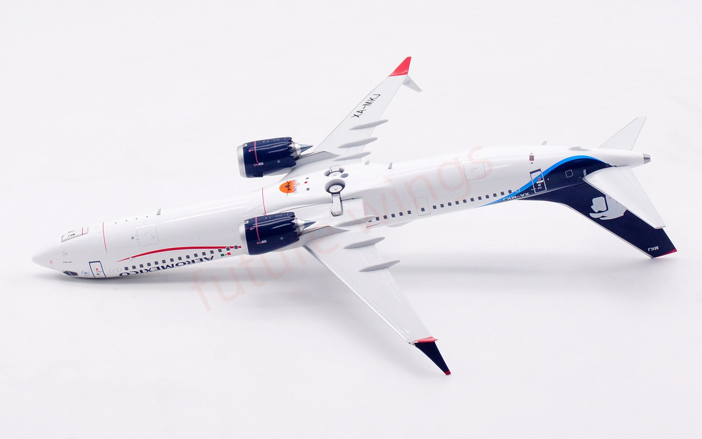 1:200 InFlight200 AeroMexico B737-9MAX XA-MKJ Diecast Aircraft Model