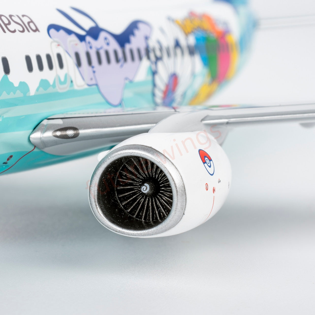 1:200 NG Models NG08012 Garuda Indonesia B37-800 PK-GMU Aircraft Model