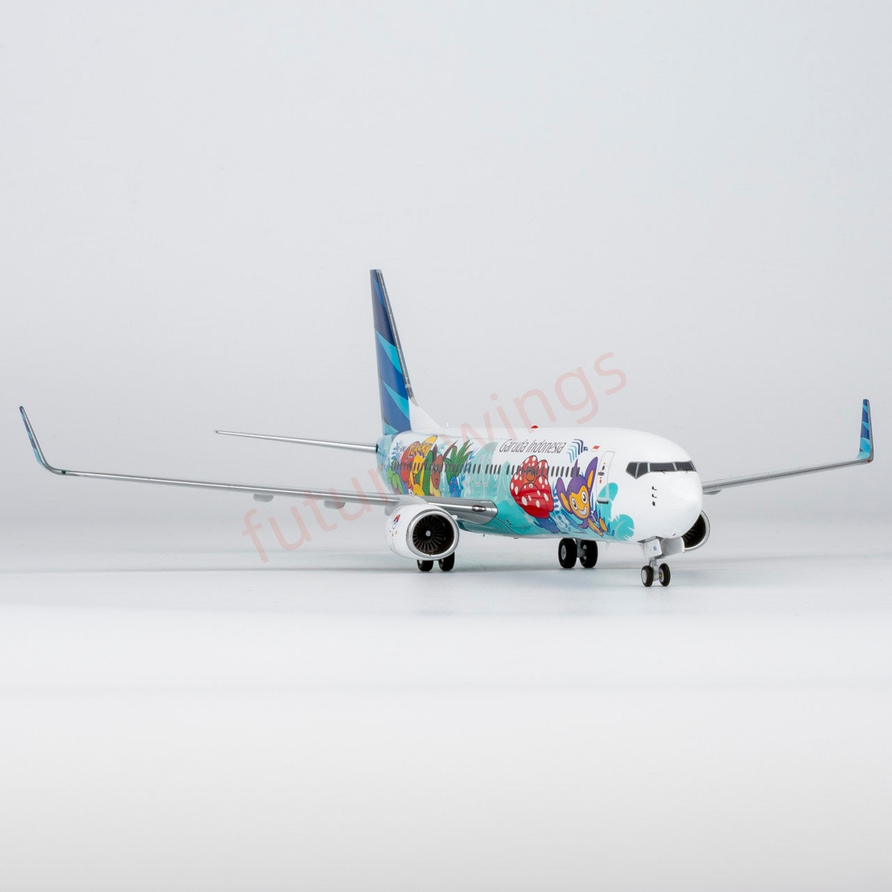 1:200 NG Models NG08012 Garuda Indonesia B37-800 PK-GMU Aircraft Model