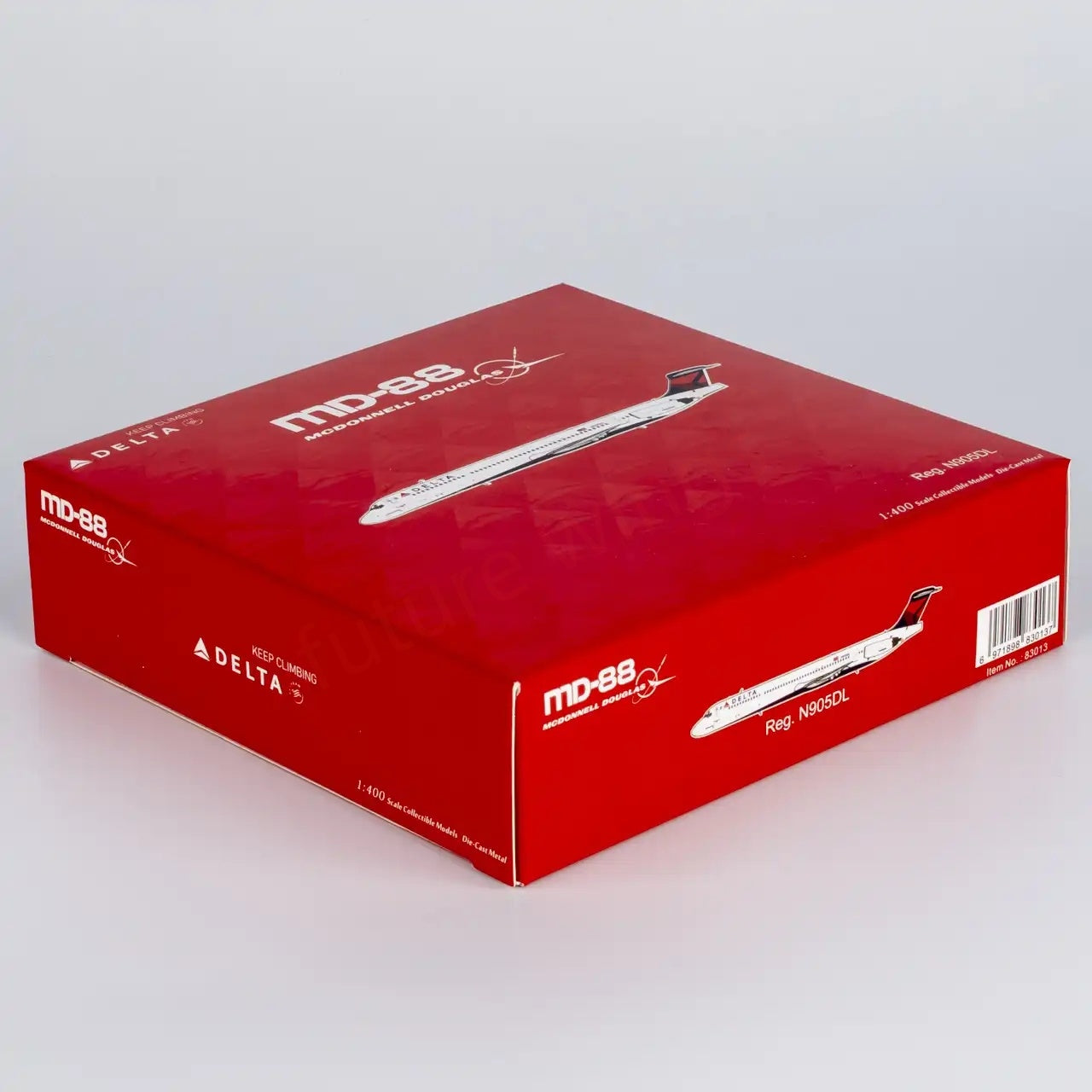1:400 NG Models NG83013 Delta Airlines McDonnell Douglas MD-88 N905DL+Free Tractor