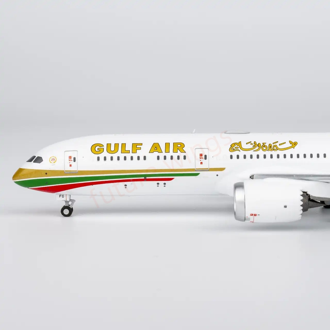 1:400 NG Models NG55157 Gulf Air B787-9 A9C-FG "70th" Aircraft Model+Free Tractor