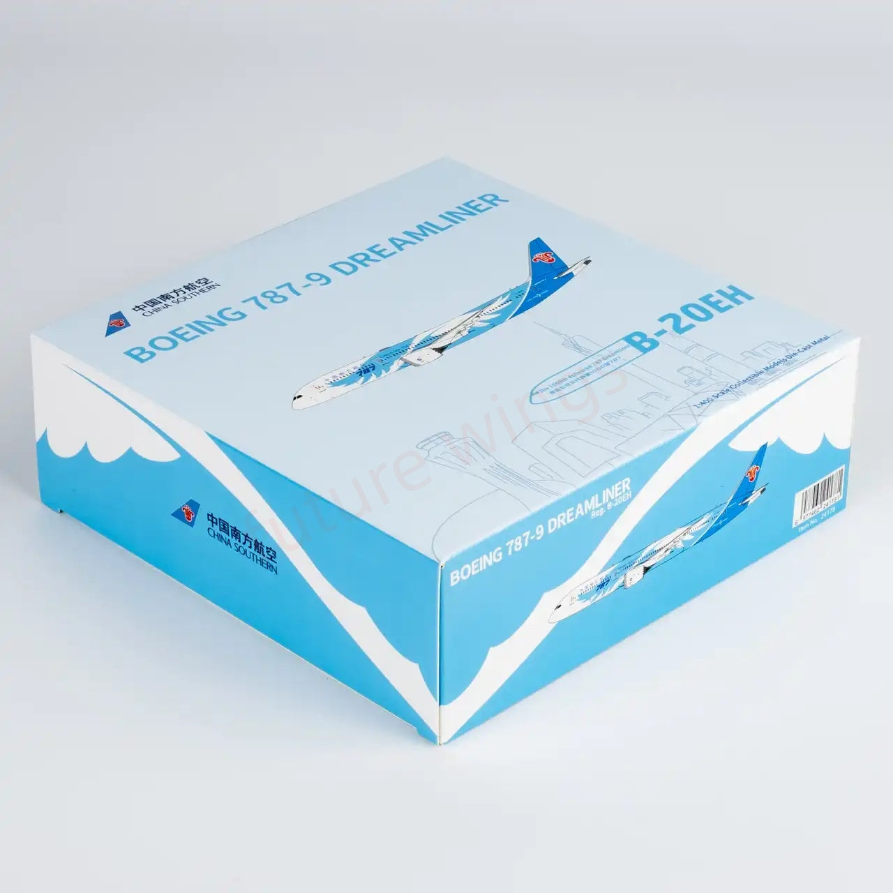 1:400 NG Models NG24178 China Southern Airlines B787-9 B-20EH+Free Tractor