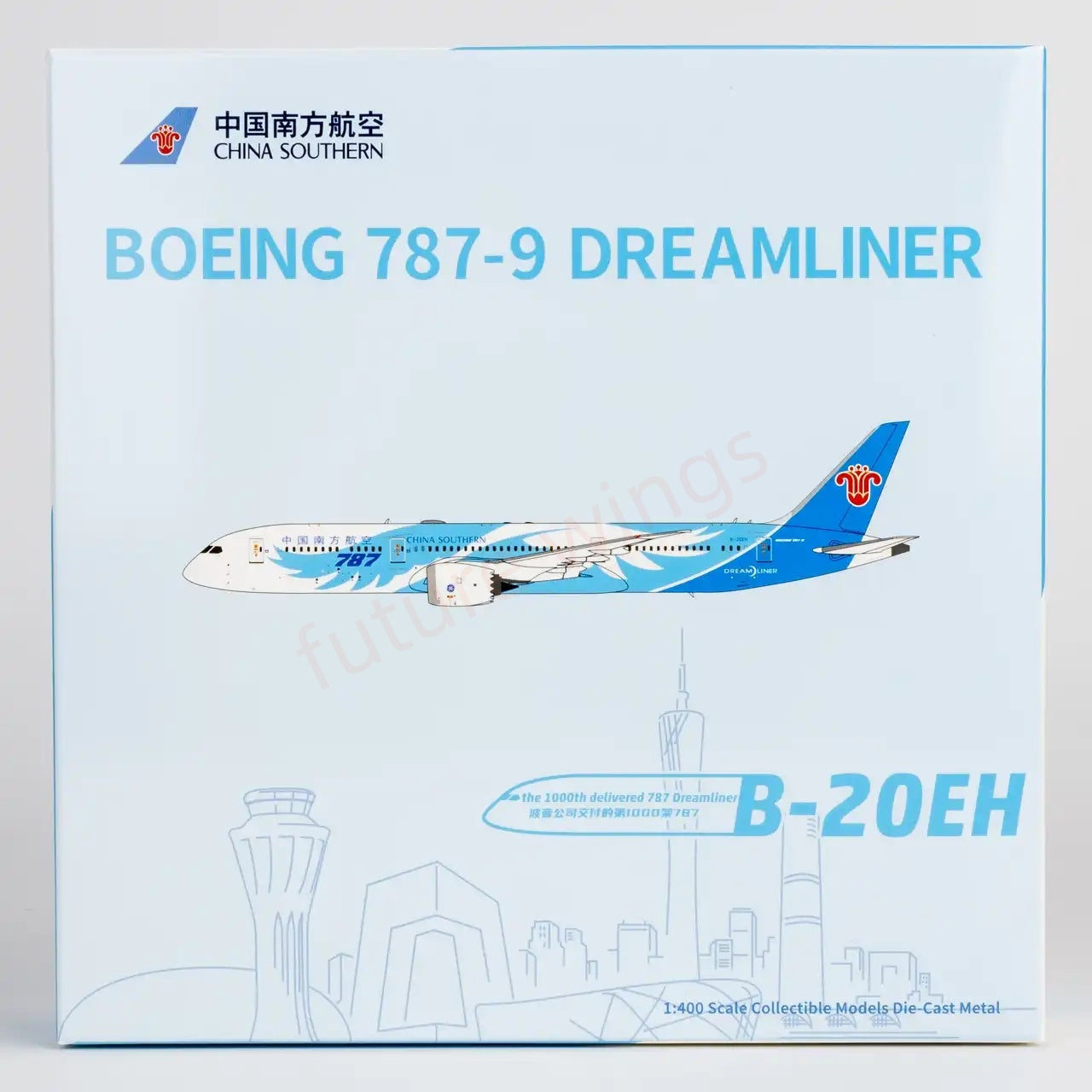1:400 NG Models NG24178 China Southern Airlines B787-9 B-20EH+Free Tractor