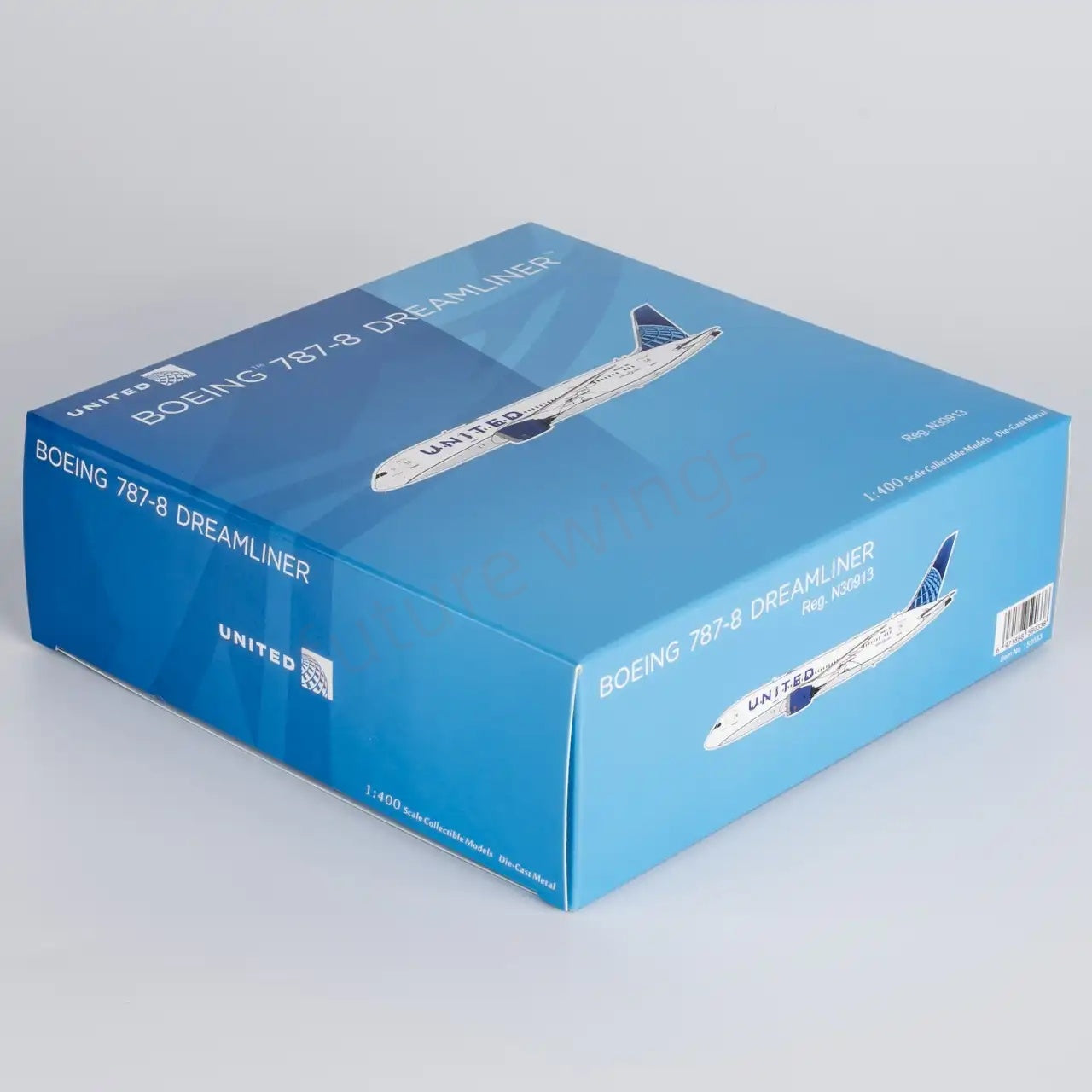 1:400 NG Models NG59033 United Airlines B787-8 N30913 Aircraft Model+FreeTractor