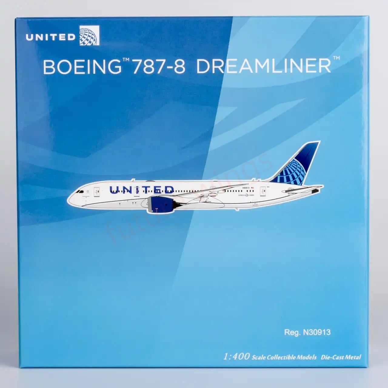 1:400 NG Models NG59033 United Airlines B787-8 N30913 Aircraft Model+FreeTractor