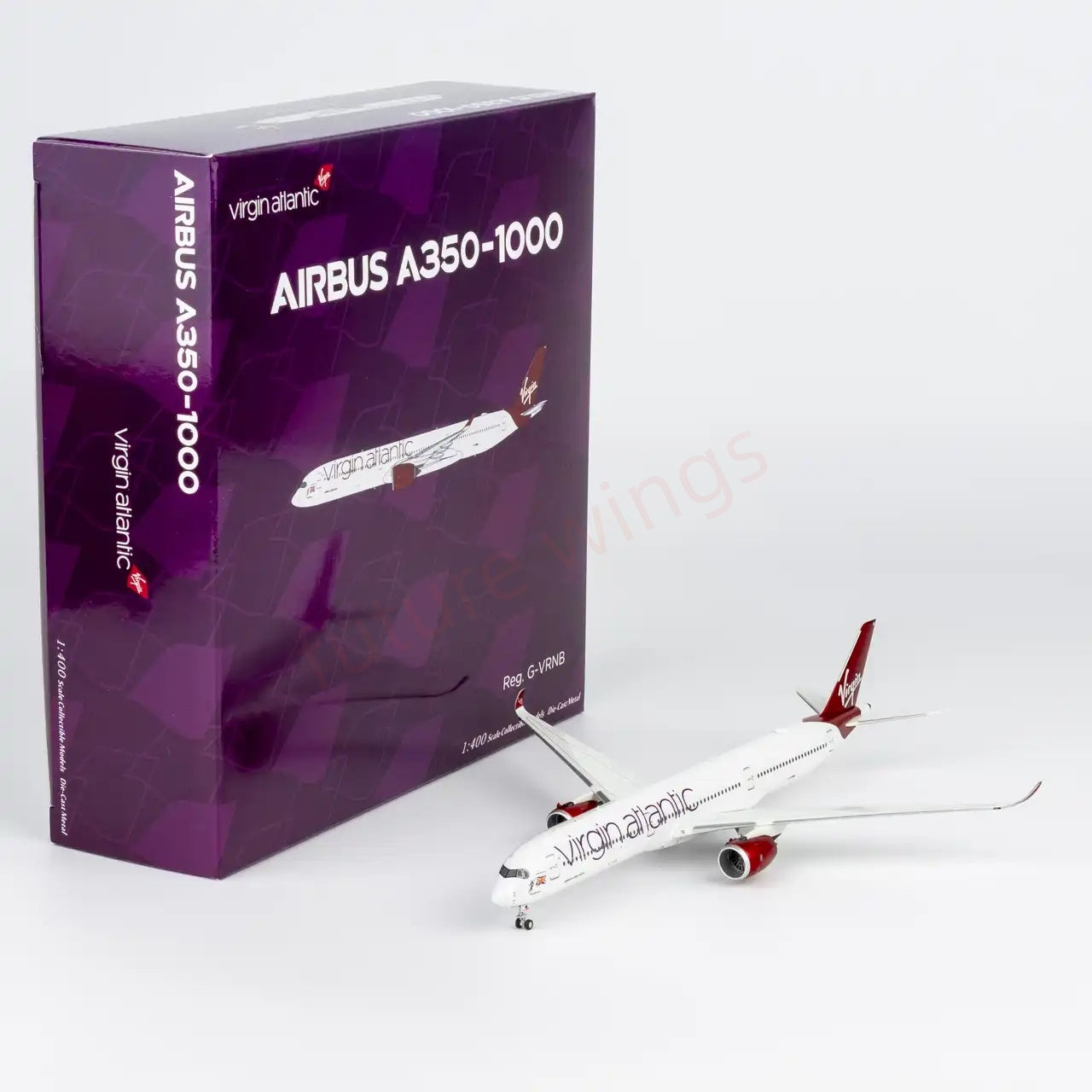 1:400 NG Models NG57033 Virgin Atlantic A350-1000 G-VRNB+Free Tractor