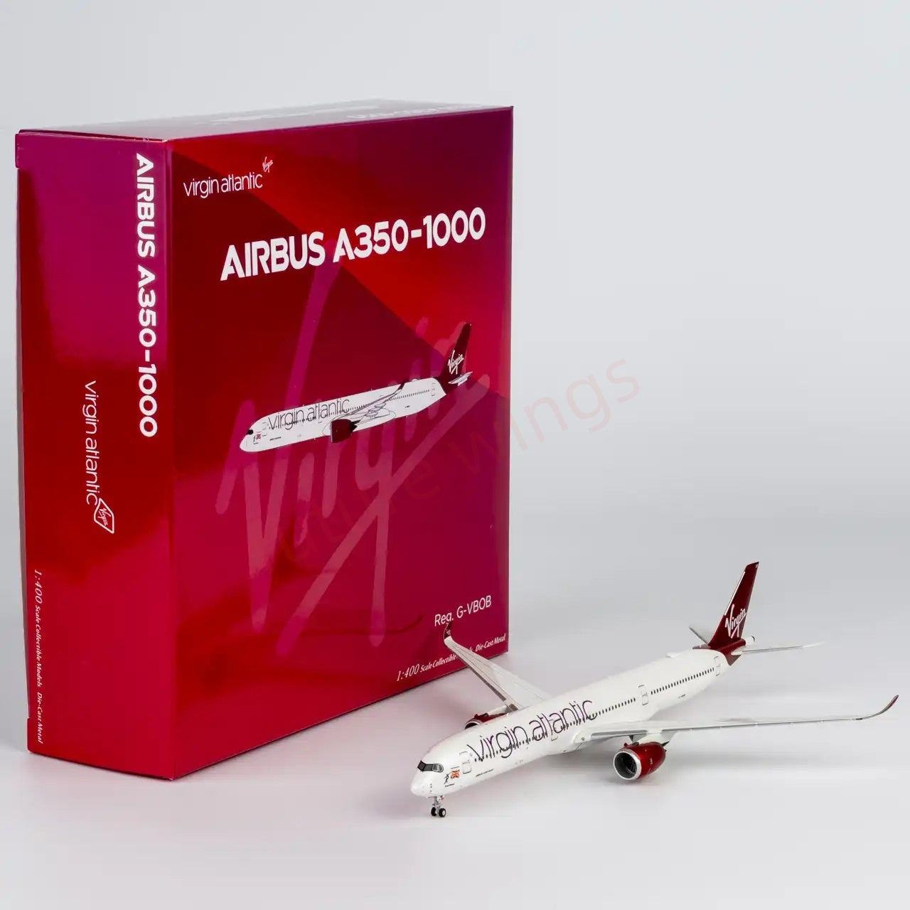 1:400 NG Models NG57032 Virgin Atlantic A350-1000 G-VBOB+ Free Tractor