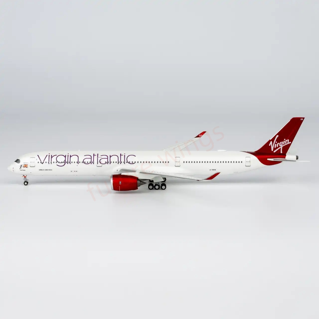 1:400 NG Models NG57032 Virgin Atlantic A350-1000 G-VBOB+ Free Tractor