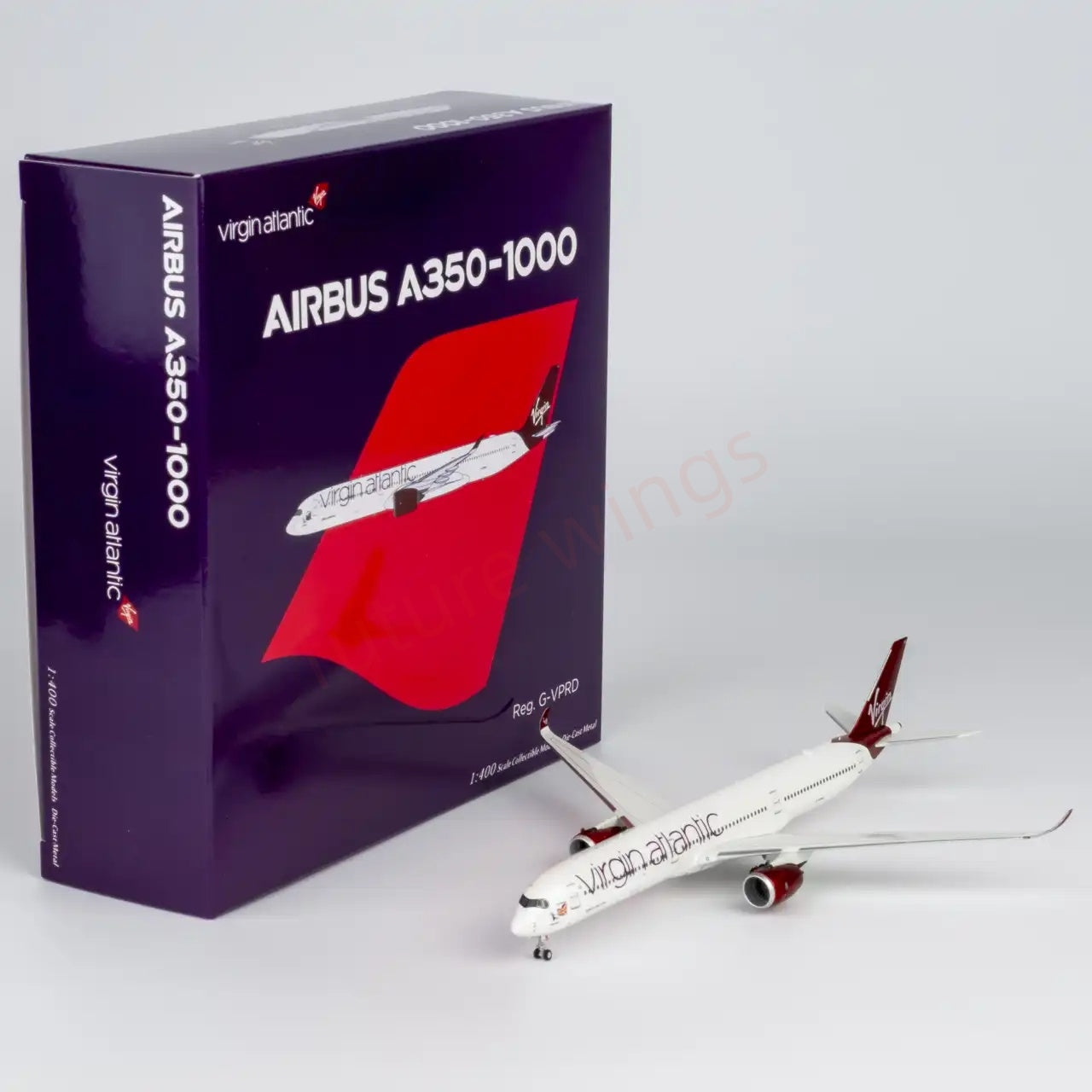 1:400 NG Models NG57031 Virgin Atlantic A350-1000 G-VPRD+Free Tractor